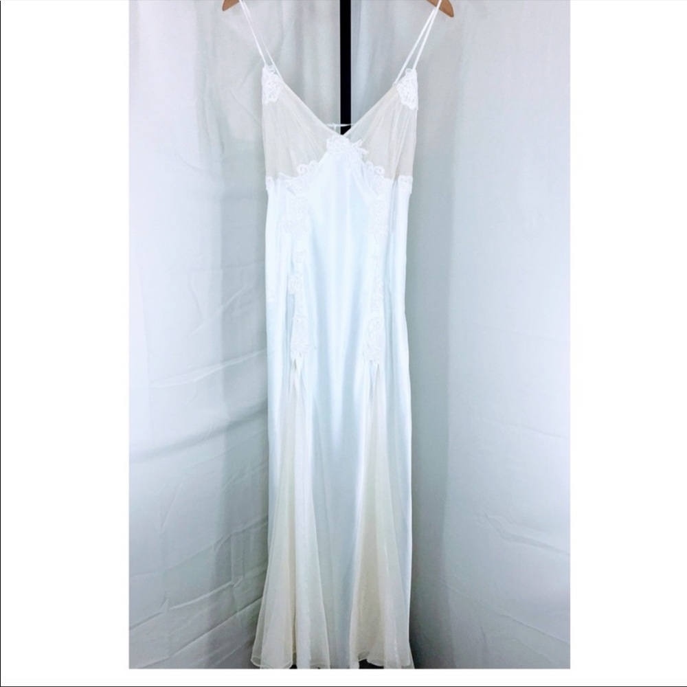 2000's Victoria's Secret Satin Bridal Nightgown